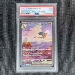Charizard ex - 199/165 - Special Illustration Rare - 151 - Pokemon Card - PSA 9 - Image 1