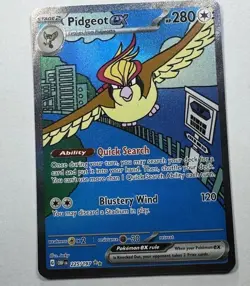 4 Card Lot Pidgey, Pidgeotto, Pidgeot Obsidian Flames Pokemon 207/208/217/225 - Image 1