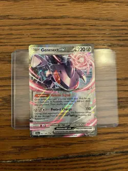 Genesect ex 067/086 Black Bolt Pokemon Card Fresh Pull NM - Image 1