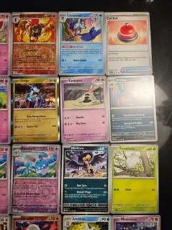 Pokemon 25 Card Bulk Lot | 5 Holo + 20 Common - Authentic TCG Collection (62) - Image 2