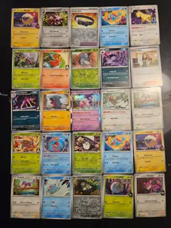 Pokemon 25 Card Bulk Lot | 5 Holo + 20 Common - Authentic TCG Collection (91) - Image 1