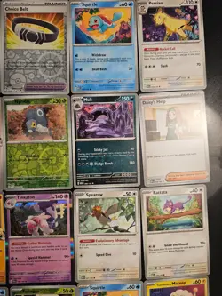 Pokemon 25 Card Bulk Lot | 5 Holo + 20 Common - Authentic TCG Collection (91) - Image 2