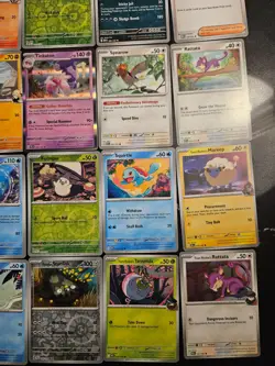 Pokemon 25 Card Bulk Lot | 5 Holo + 20 Common - Authentic TCG Collection (91) - Image 5