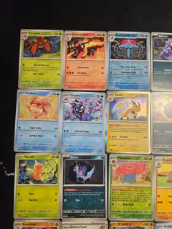 Pokemon 25 Card Bulk Lot | 5 Holo + 20 Common - Authentic TCG Collection (55) - Image 3