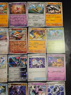 Pokemon 25 Card Bulk Lot | 5 Holo + 20 Common - Authentic TCG Collection (72) - Image 2