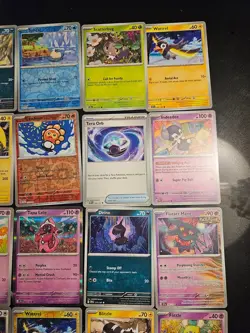 Pokemon 25 Card Bulk Lot | 5 -holo + 20 Common - Authentic TCG Collection (64) - Image 2