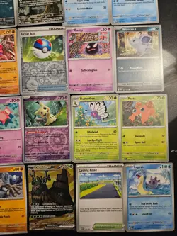 Pokemon 25 Card Bulk Lot | 5 Holo + 20 Common - Authentic TCG Collection (84) - Image 5