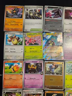 Pokemon 25 Card Bulk Lot | 5 Holo + 20 Common - Authentic TCG Collection (92) - Image 2
