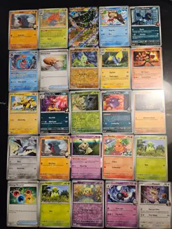 Pokemon 25 Card Bulk Lot | 5 Holo + 20 Common - Authentic TCG Collection (86) - Image 1