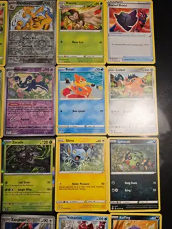 Pokemon 25 Card Bulk Lot | 5 Holo + 20 Common - Authentic TCG Collection (68) - Image 2