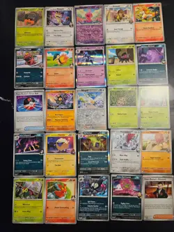 Pokemon 25 Card Bulk Lot | 5 Holo + 20 Common - Authentic TCG Collection (90) - Image 1