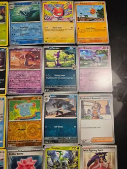 Pokemon 25 Card Bulk Lot | 5 Holo + 20 Common - Authentic TCG Collection (71) - Image 2