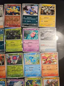 Pokemon 25 Card Bulk Lot | 5 Holo + 20 Common - Authentic TCG Collection (87) - Image 2