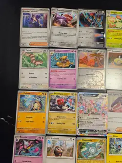 Pokemon 25 Card Bulk Lot | 5 Holo + 20 Common - Authentic TCG Collection (66) - Image 3