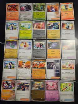 Pokemon 25 Card Bulk Lot | 5 Holo + 20 Common - Authentic TCG Collection (98) - Image 1