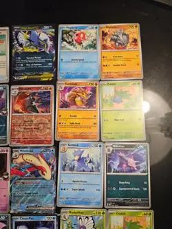 Pokemon 25 Card Bulk Lot | 5 Holo + 20 Common - Authentic TCG Collection (82) - Image 2