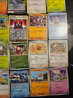 Pokemon 25 Card Bulk Lot | 5 Holo + 20 Common - Authentic TCG Collection (96) - Image 5