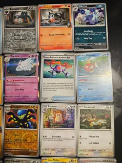 Pokemon 25 Card Bulk Lot | 5 Holo + 20 Common - Authentic TCG Collection (77) - Image 2