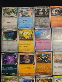 Pokemon 25 Card Bulk Lot | 5 Holo + 20 Common - Authentic TCG Collection (77) - Image 3