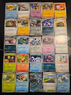 Pokemon 25 Card Bulk Lot | 5 Holo + 20 Common - Authentic TCG Collection (79) - Image 1
