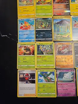 Pokemon 25 Card Bulk Lot | 5 Holo + 20 Common - Authentic TCG Collection (70) - Image 4