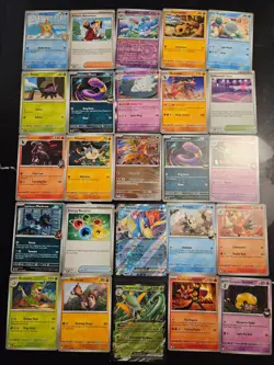 Pokemon 25 Card Bulk Lot | 5 Holo + 20 Common - Authentic TCG Collection (81) - Image 1
