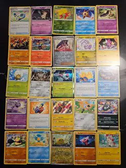 Pokemon 25 Card Bulk Lot | 5 Holo + 20 Common - Authentic TCG Collection (94) - Image 1