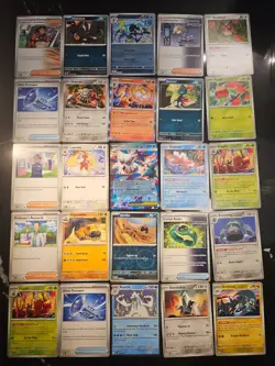 Pokemon 25 Card Bulk Lot | 5 Holo + 20 Common - Authentic TCG Collection (119) - Image 1