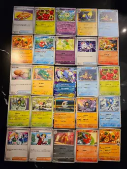 Pokemon 25 Card Bulk Lot | 5 Holo + 20 Common - Authentic TCG Collection (124) - Image 1