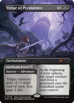 MTG English Virtue of Persistence NM Foil - Image 1