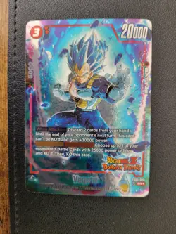 Vegeta FB03-020 Alt Art New Adventure Dragon Ball Dokkan Battle Card - Image 1