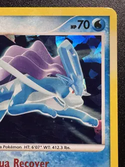Suicune 19/132 Secret Wonders Pokemon Card Cracked Ice Holo Foil Rare Near Mint - Image 4