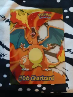 2000 Topps Pokemon TV Animation Series 2 #PC3 Charizard #06 Clear Card C13 - Image 1