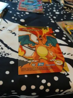 2000 Topps Pokemon TV Animation Series 2 #PC3 Charizard #06 Clear Card C13 - Image 3