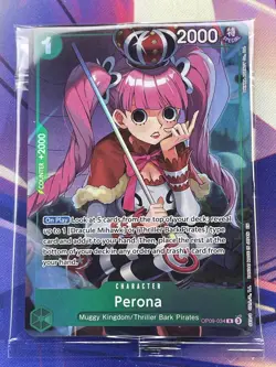 Perona (Illustration Box Vol.4) OP09-034 One Piece Promotion Cards Foil - Image 2