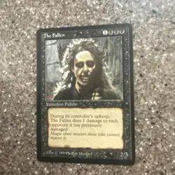 The Fallen - Mtg - The Dark - NM/M - Magic The Gathering - Image 1