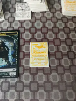 Citadel Gaming Minor Demon Token - Vintage 1995 Magic The Gathering - Image 1
