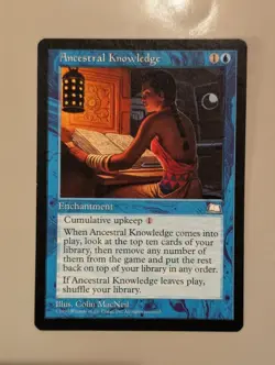 Ancestral Knowledge Weatherlight Regular - Image 1