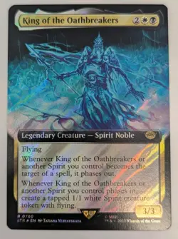 King of the Oathbreakers (Extended Art) (Surge Foil) Universes Beyond: the Lord - Image 1