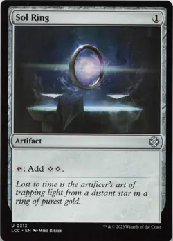 Sol Ring U Commander: The Lost Caverns of Ixalan 313 - LP - Image 1