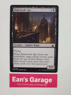 Magic the Gathering MTG Balustrade Spy 066 RVR Ravnica Remastered common - MN - Image 1
