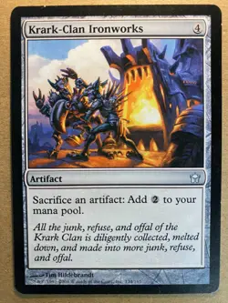 MTG 1x Krark-Clan Ironworks Fifth Dawn Magic the Gathering Card x1 NM - Image 1