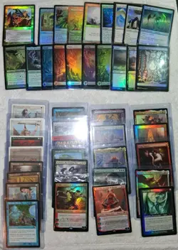 MTG Magic the Gathering FOIL Mythic RARE game card lot collection mixed Vintage - Image 1