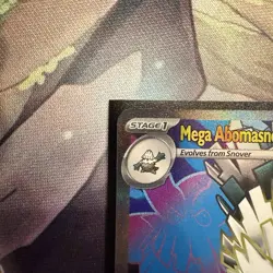 Mega Abomasnow Ex 157/132 and 036/132 Pokemon TCG Mega Evolution NM Near Mint - Image 3