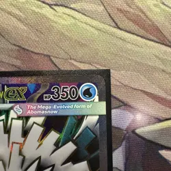 Mega Abomasnow Ex 157/132 and 036/132 Pokemon TCG Mega Evolution NM Near Mint - Image 4