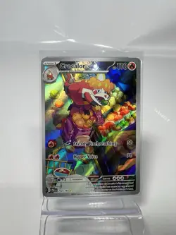 Crocalor IR 202/193 Sv02 Paldea Evolved Illustration Rare Holo Pokemon TCG Mint - Image 1