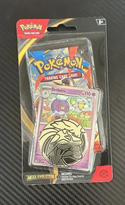 Mega Evolution Drifblim Blister Booster Pack Pokemon TCG - Image 1
