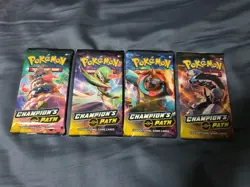 Pokemon Champions Path 4 Booster Pack Art Set Sealed - Image 1