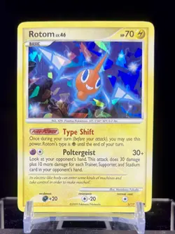 Pokemon Rotom Cracked Ice - 5/17 Pop Series 9 2009 NM/LP - Image 1