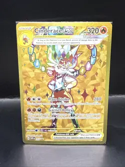 Pokemon TCG Scarlet & Violet Cinderace EX 163 Holo Promo Card Sealed - Image 2